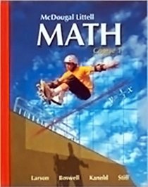 McDougal Littell Math Course 1 Illinois Lesson Plans
