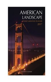American Landscape Pocket Monthly Planner 2017: 16 Month Calendar