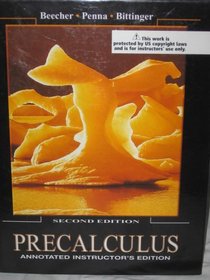 Precalculus: Enhanced with Graphing Utilities, 4th Edition, Texas Edition (Precalculus: Annotated Instructor's Edition)