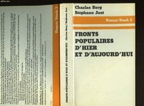 Fronts populaires d'hier et d'aujourd'hui (Stock 2 [i.e. deux] : Penser) (French Edition)