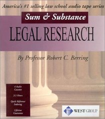 Legal Research : Sum and Substance