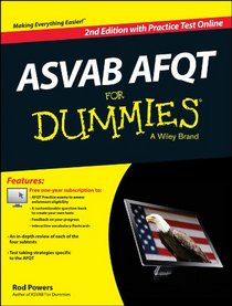 ASVAB AFQT For Dummies (with Free Online Practice Tests)