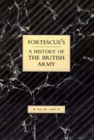 Fortescue's History of the British Army: Maps Volume VII