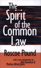 The Spirit of the Common Law (Large Print)