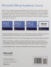 70-412 Configuring Advanced Windows Server 2012 with Lab Manual Set