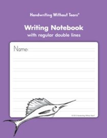 Handwriting Without Tears Writing Notebook regular double lines