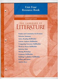 The Language of Literature: Grade Nine: Unit Four Resource Book