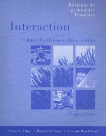 Workbook/Lab Manual for Interaction: Revision de grammaire franaise, 7th