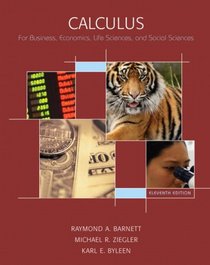 Calculus for Business, Economics, Life Sciences & Social Sciences (11th Edition)