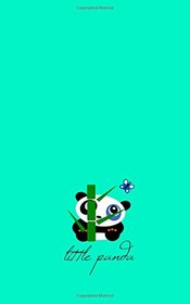 Little Panda: Gifts / Presents ( Cute Cartoon Panda & Butterfly Ruled Notebook ) (Kids 'n' Teens)