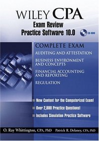 Wiley CPA Examination Review Practice Software 10.0 (Wiley CPA Examination Review for Windows)