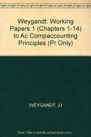 Accounting Principles: Working Papers 1