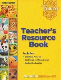 Treasures Teacher's Resource Book kindergarten