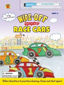 Learn to Draw Race Cars (Brighter Child, Learn to Draw; Wipe-Off)