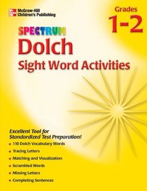 Spectrum Dolch Sight Word Activities, Volume 2 (Spectrum Dolch)