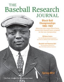 Baseball Research Journal (BRJ), Volume 42 #1