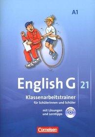 English G 21 - Ausgabe A1: 5. Schuljahr. Klassenarbeitstrainer mit Lsungen CD