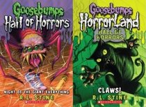 Goosebumps Hall of Horror Books 1 & 2 Night of the Giant Everything and Claws