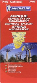 Michelin Afrique Centre et Sud Madagascar/ Africa Central & South, Madagascar