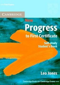 New Progress to First Certificate Self-study student's book