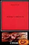 Poesia y creencia/ Poetry and Belief (Spanish Edition)