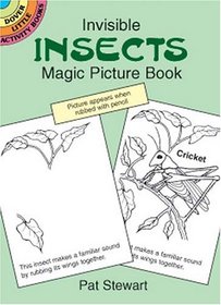 Invisible Insects Magic Picture Book (Dover Little Activity Books)