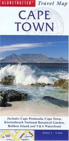 Cape Town Travel Map (Globetrotter Travel Map)