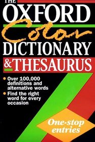 The Oxford Color Dictionary  Thesaurus