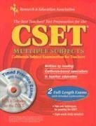 CSET with CD-ROM (REA) - The Best Test Preparation : 1st Edition (TESTware)