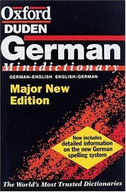 Dic Oxford-Duden German Minidictionary: German-English English-Germandeutsch-English English-Deutsch