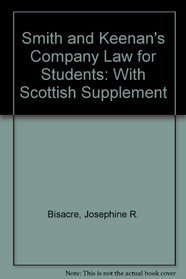Smith and Keenan's Company Law for Students: With Scottish Supplement