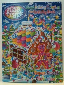Lisa Frank Super Sweet Christmas Holiday Giant Coloring & Activity Book