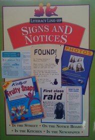 Signs and Notices (Big Book) (Literacy Line-up)