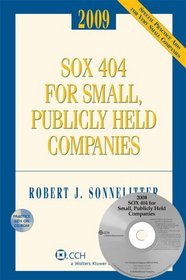 SOX 404 for Small, Publicly Held Companies, with CD (2009)