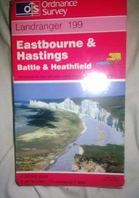 L/R Map 199 Flat Eastbourne & Hastings (Landranger Maps)