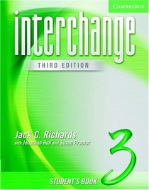 Interchange Student's Book 3 (Interchange Third Edition)