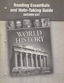 Reading Essentials and Note-Taking Guide Answer Key (Glencoe World History)