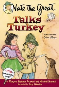 Nate The Great Talks Turkey (Turtleback School & Library Binding Edition) (Nate the Great Detective Stories (Prebound))