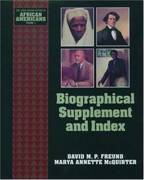 Biographical Supplement and Index (Young Oxford History of African Americans, V. 11)