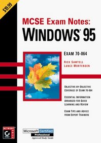 McSe Exam Notes: Windows 95 (Mcse Exam Notes)