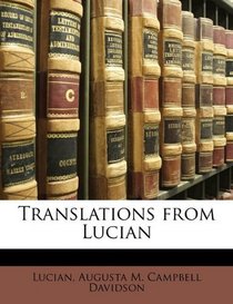 Translations from Lucian