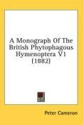 A Monograph Of The British Phytophagous Hymenoptera V1 (1882)