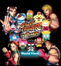Street Fighter X Sanrio: World View