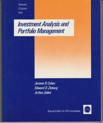 Selected Chapters from Investment Analysis and Portfolio Management