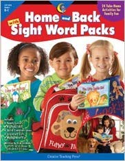 Home & Back With Sight Word Packs