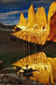 Torres del Paine at Sunrise Patagonia Chile Journal: 150 page lined notebook/diary