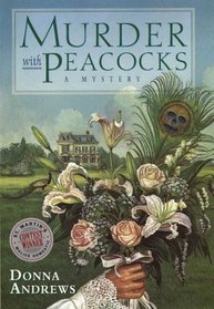 Murder With Peacocks (Meg Langslow, Bk 1) (Large Print )