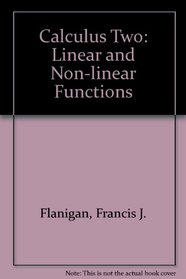 Calculus Two: Linear and Nonlinear Functions (Recent Research in Psychology)