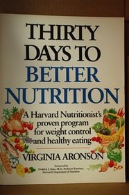 Thirty Days to Better Nutrition