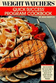 Weight Watchers Quick Success Program Cookbook